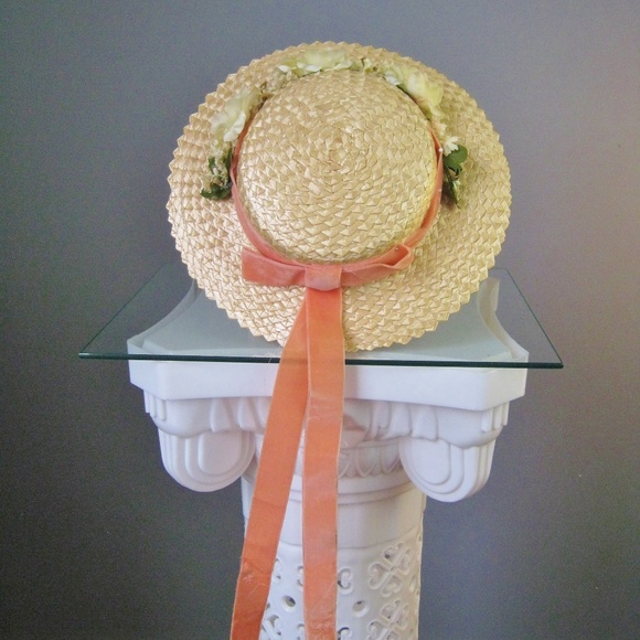 little girls straw hats